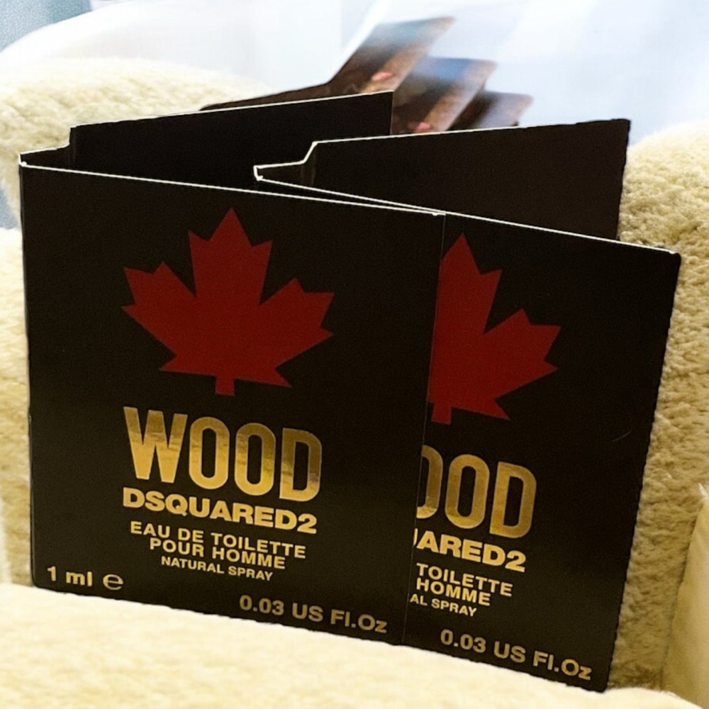 DSQUARED2 WOOD EDT HOMME SPRAY Set of 2 Travel Size 1 ml.